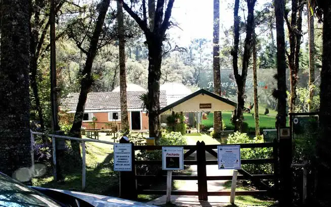 Entrada do Borboletário Flores que Voam