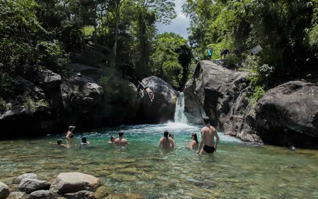 Cachoeira da Pedreira em Lavrinhas