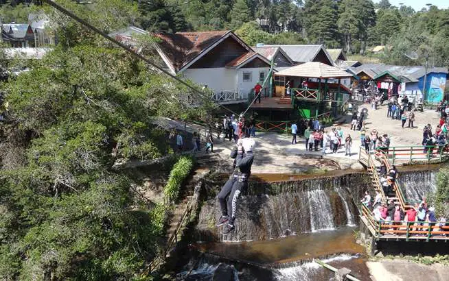 Ducha de Prata em Campos do Jordão