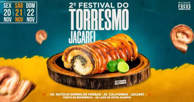 Cartaz Festival do Torresmo Jacarei 2020
