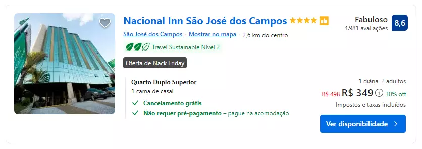 Nacional Inn São José dos Campos