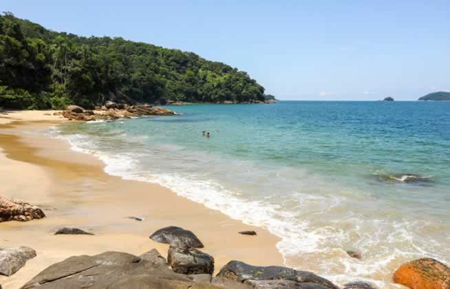 Praia Deserta - Trilha das 7 praias Ubatuba/SP