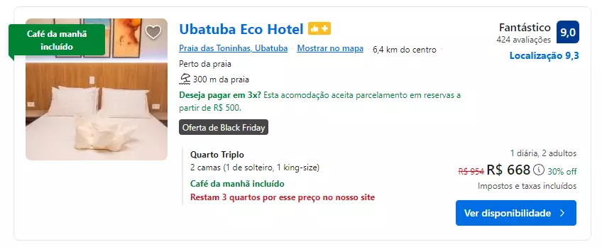 Ubatuba Eco Hotel