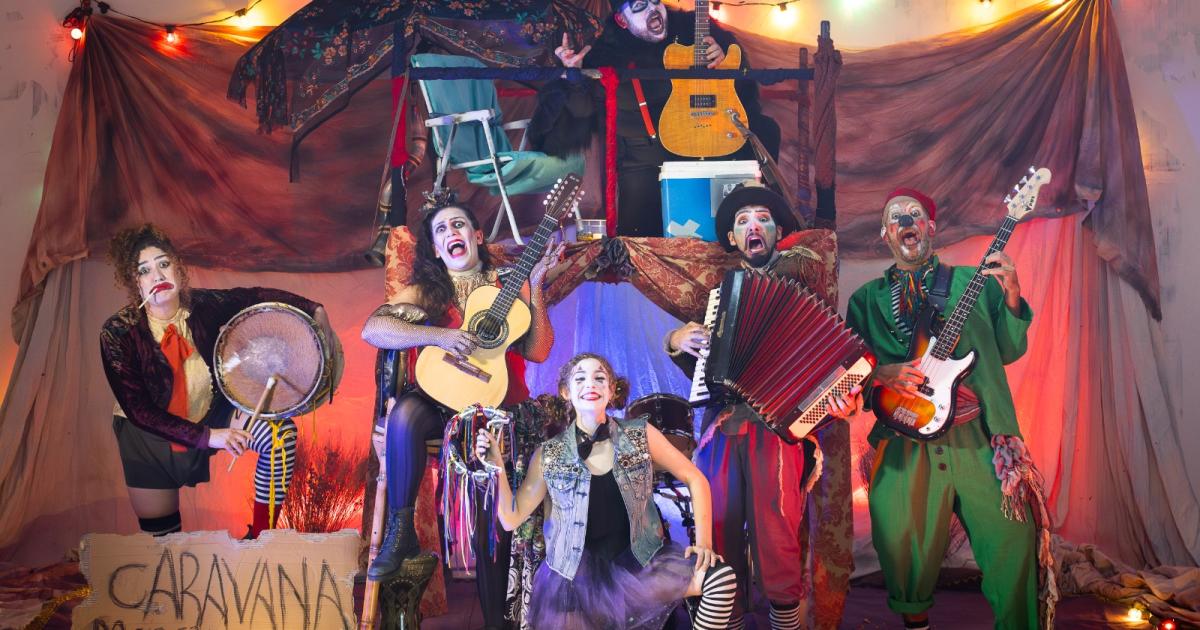 Imagem de capa: Grupo Nômade apresenta “Caravana do Circo Sem Futuro” em Guararema e Pindamonhangaba com entrada gratuita e intérprete de Libras
