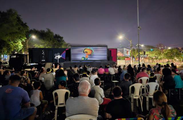 Projeto Cine Rodas em Bertioga