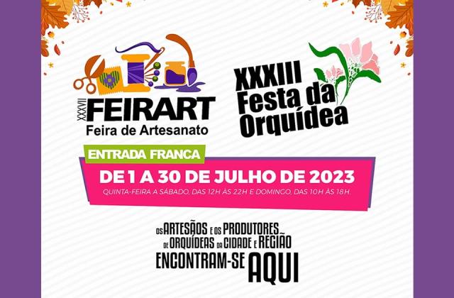 Imagem de capa: Santo Antônio do Pinhal reúne Feirart e Festa da Orquídea na Temporada de inverno