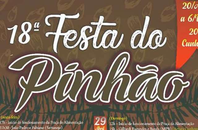 Festa do Pinhão 2018 em Cunha já tem programação definida