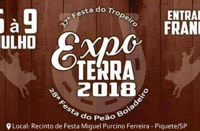 Festa do Tropeiro e Peão de Boiadeiro de Piquete 2018 terá show de Marcos e Belutti.