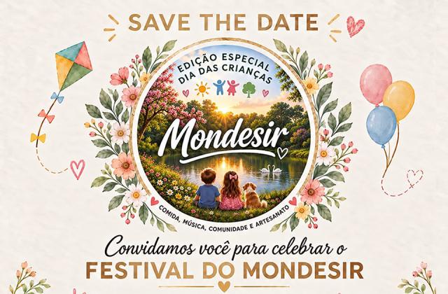 Festival do Mondesir: Edição Especial de Dia das Crianças acontece em 18 de outubro, em Lorena