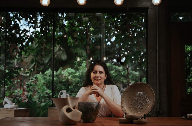 Ceramista Flavia Pircher é destaque na Feira da Cerâmica, em Cunha/SP