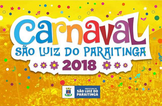 Saiu a Programação Oficial do Carnaval de São Luiz do Paraitinga 2018