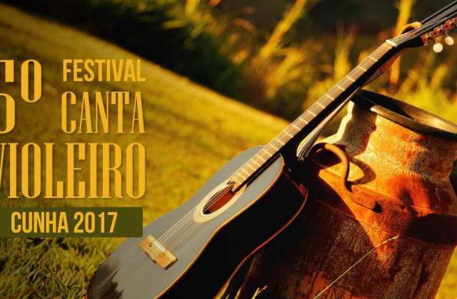 Vem aí o Festival de Música Caipira Inédita Canta Violeiro de Cunha 2017.