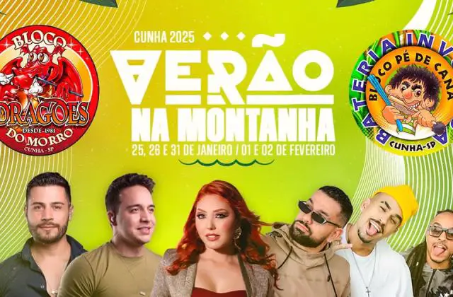 Festival Verão na Montanha em Cunha/SP 2025