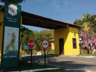 Portal da Cidade - Detalhe para o Mapa da Estrada Real