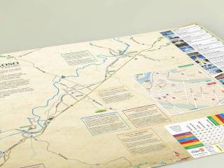 Mapa do Circuito Turístico da Fé